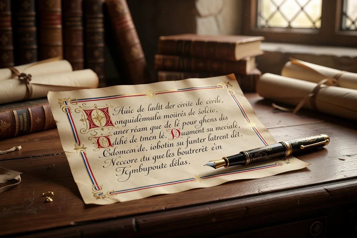 Photorealistic editorial photograph, manuscript medieval atmosphere, warm vellum